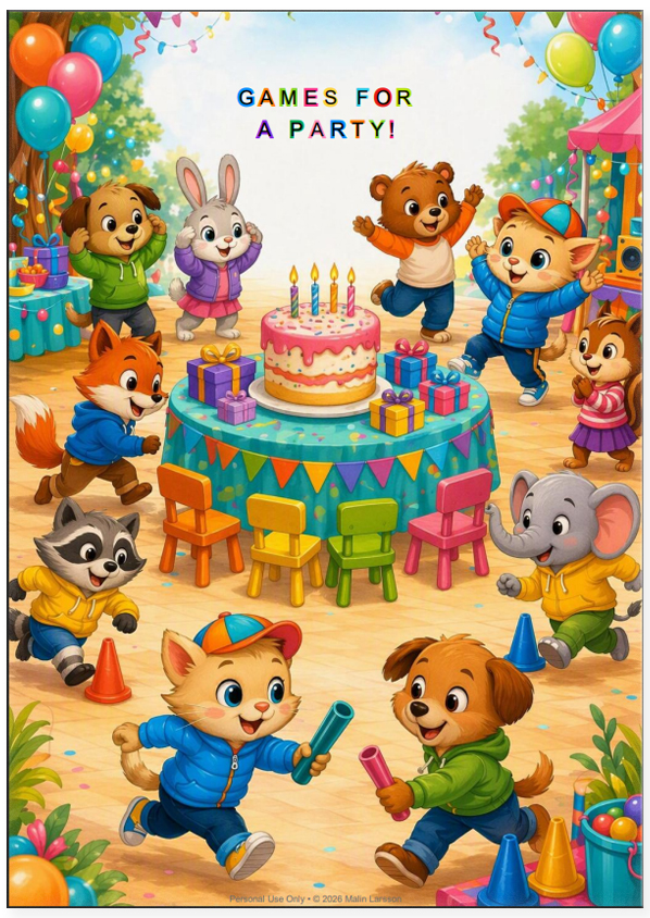 Kids Gonna Play e-book, chapter 4 cover page